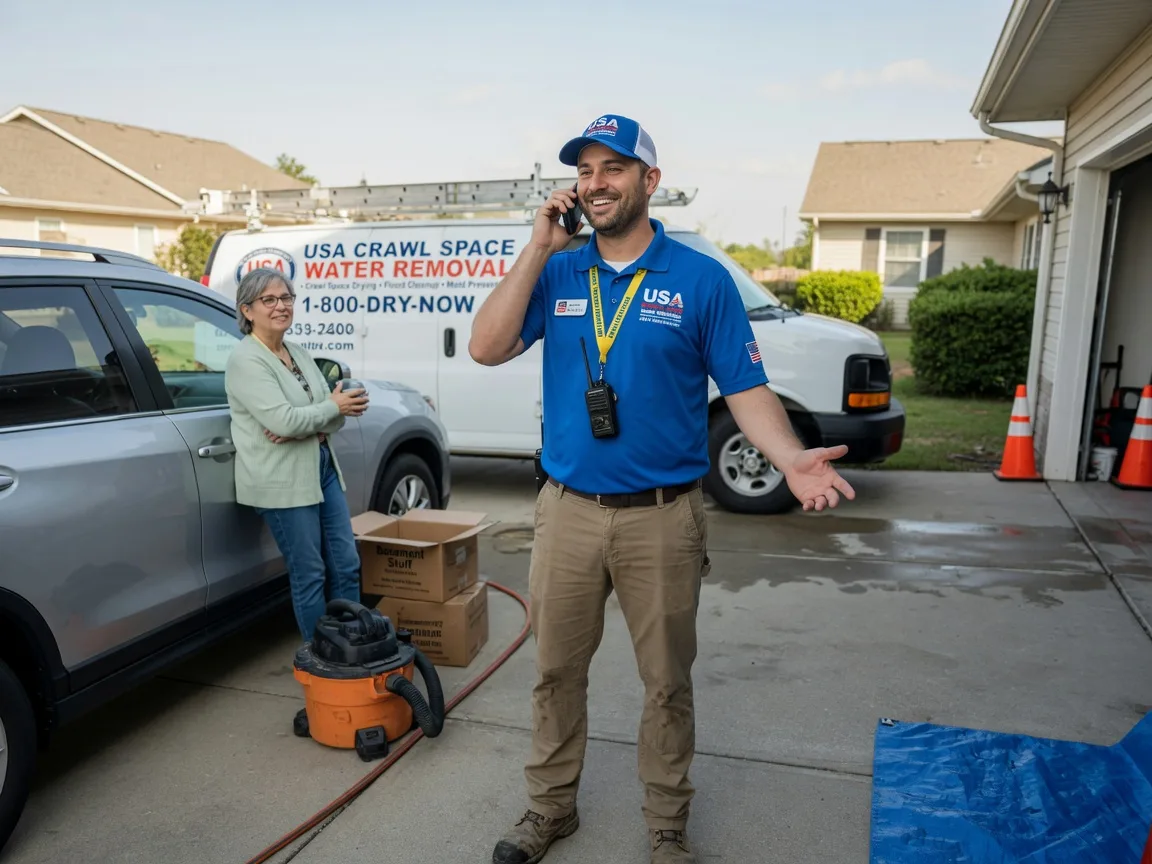 Crawl Space Water Removal Dorset, OH FAQs
